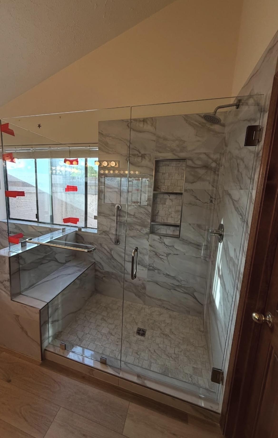 Custom mirror installation